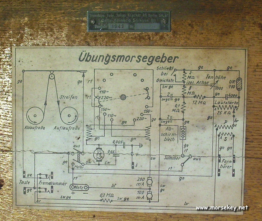 WW2 German Morse Machine
